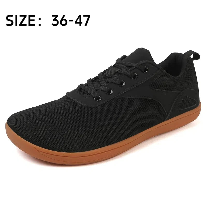 Men/Women Walking Shoes Wide Toe Barefoot Shoes Minimalist Zero Drop Shoes Breathable Fashion Sneakers