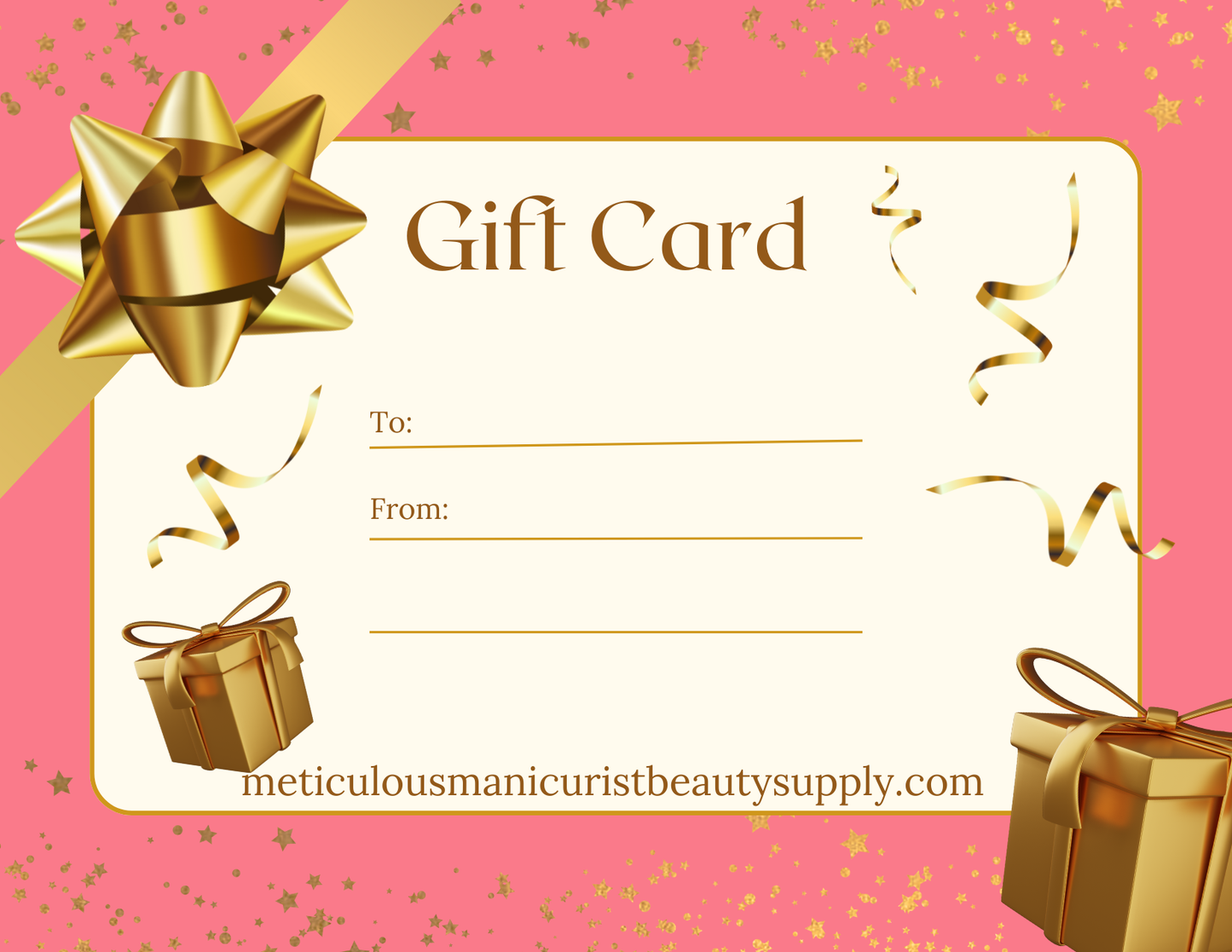 Meticulous Manicurist Beauty Supply Gift Card