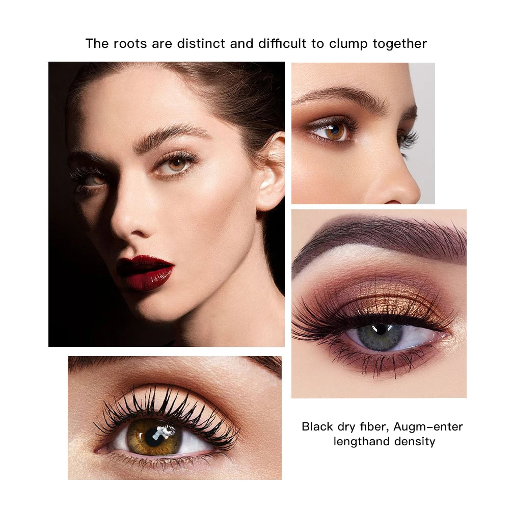 Black Mascara 4D Volume Waterproof