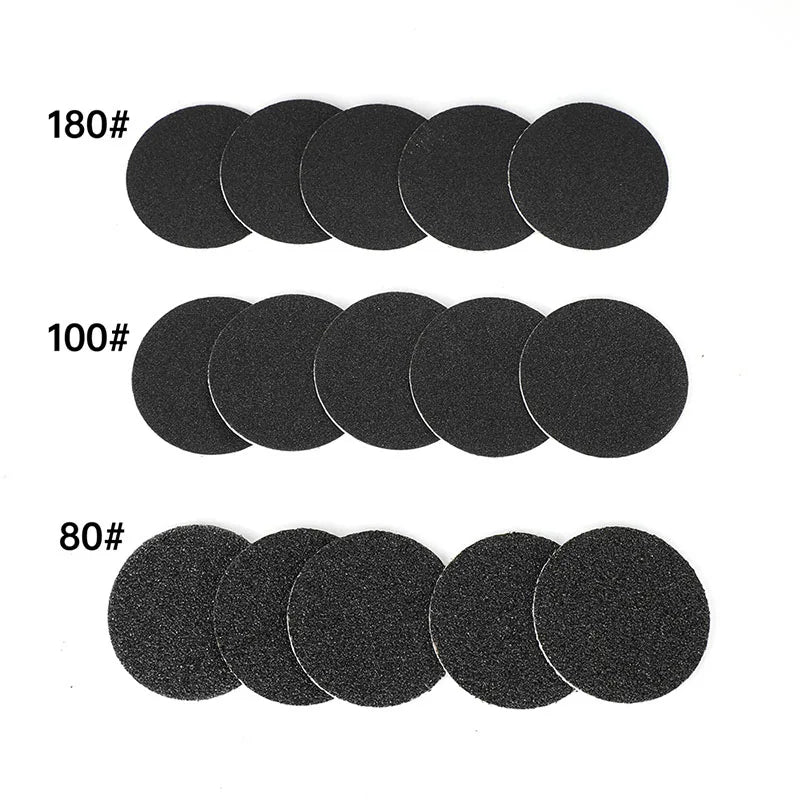 Electric Foot File Sandpaper Disk Replacements 60Pcs/Box