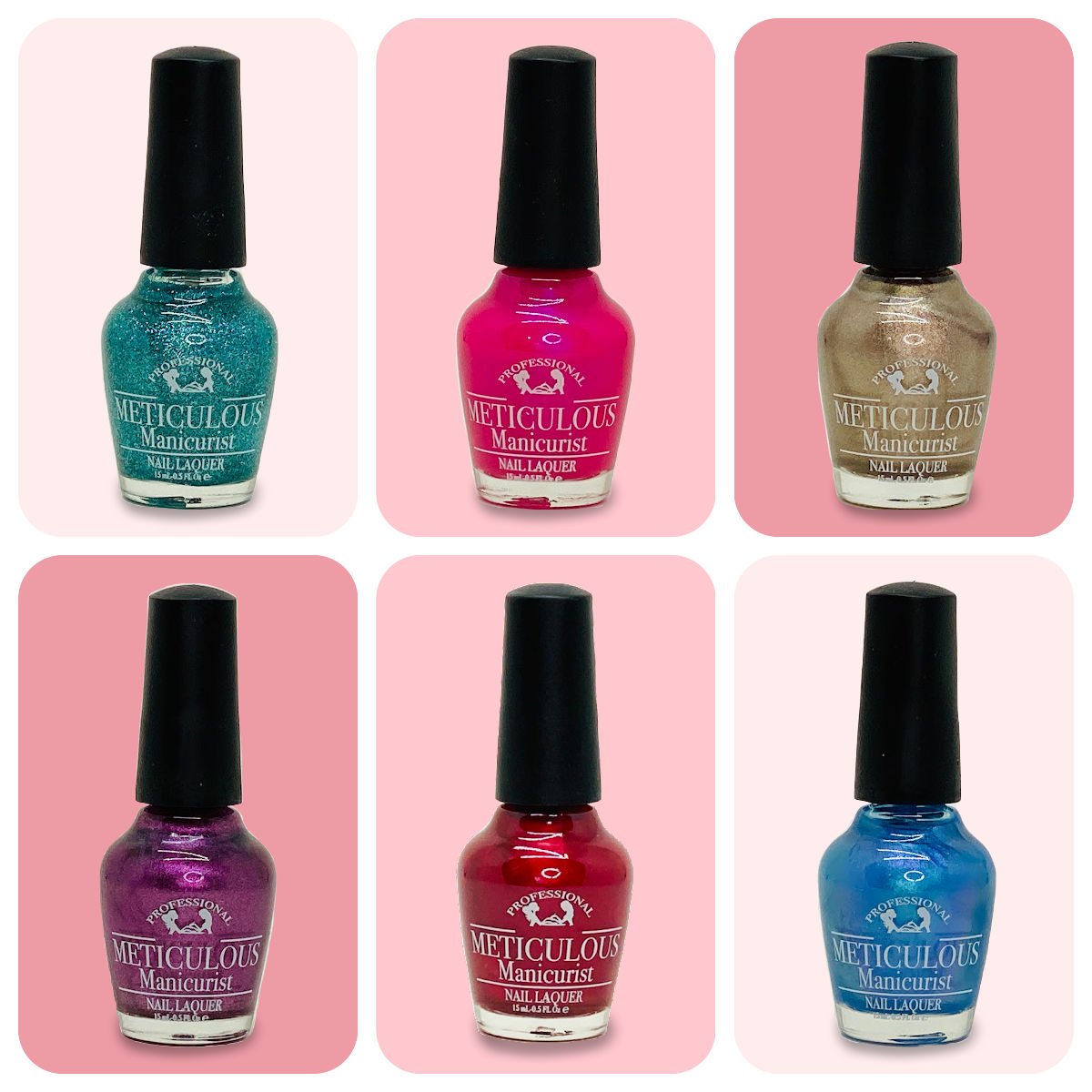 Meticulous Nail Polish PICK SIX Bundle